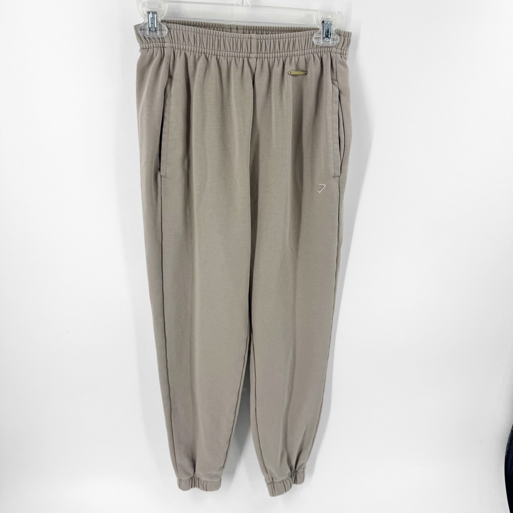 Gymshark Whitney Simmons‎ Joggers Taupe GLBT5562 Sweatpants Womens XS